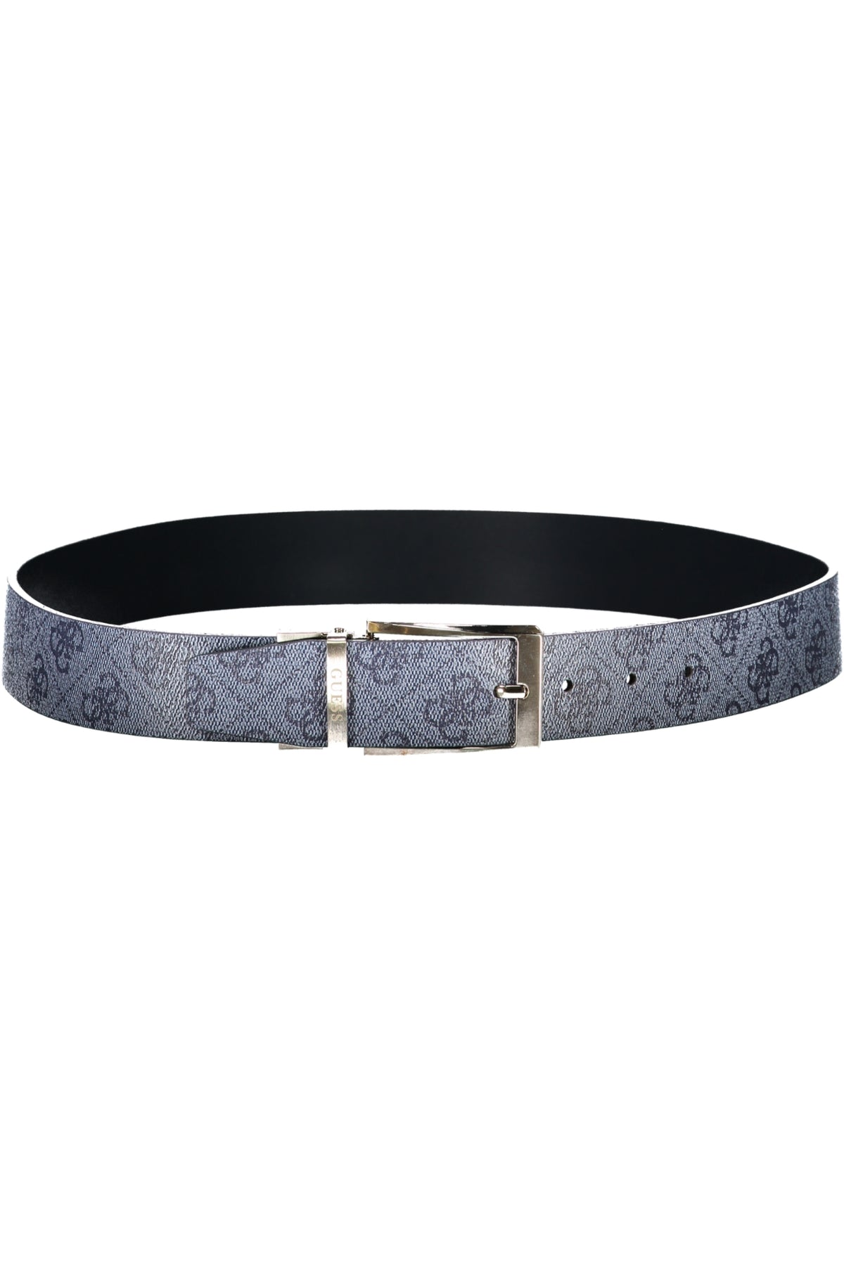 GUESS JEANS CINTURA IN PELLE UOMO BLU
