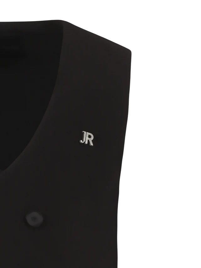 John Richmond gilet doppiopetto Umben nero