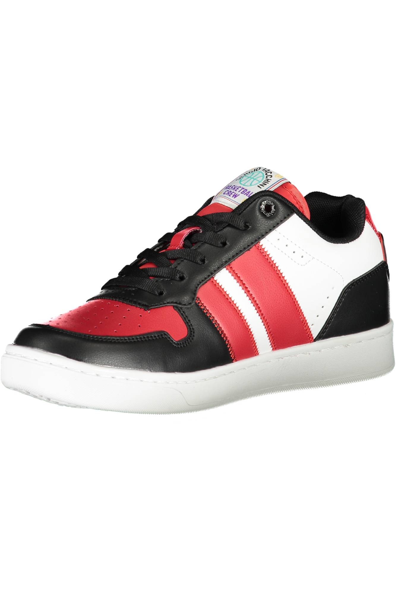 SERGIO TACCHINI LA-COLLEGE-LOW-HOOP-LTX-STM224064_NERO_BLACKRED