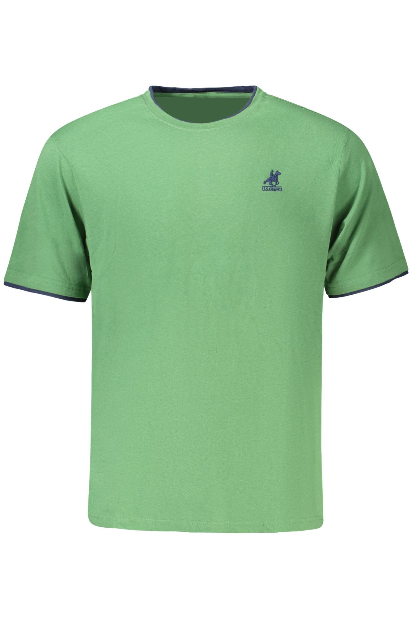 U.S. GRAND T-SHIRT MANICHE CORTE UOMO VERDE