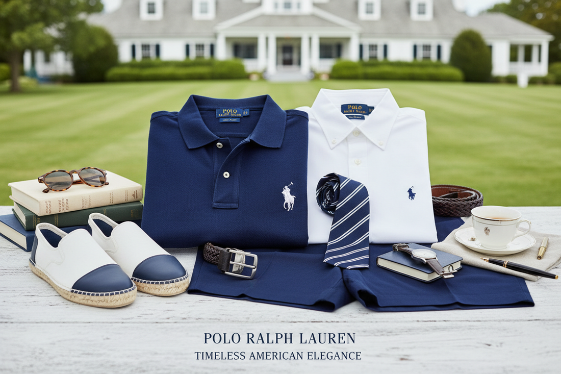 Polo Ralph Lauren eleganza americana polo shirt cavaliere sogno americano