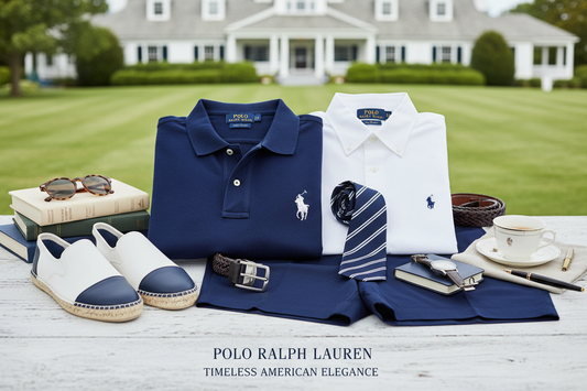 Polo Ralph Lauren eleganza americana polo shirt cavaliere sogno americano
