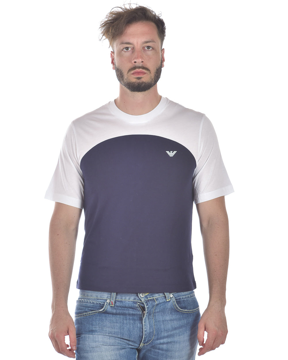 T-shirt uomo Emporio Armani Blu Chiaro - mem39