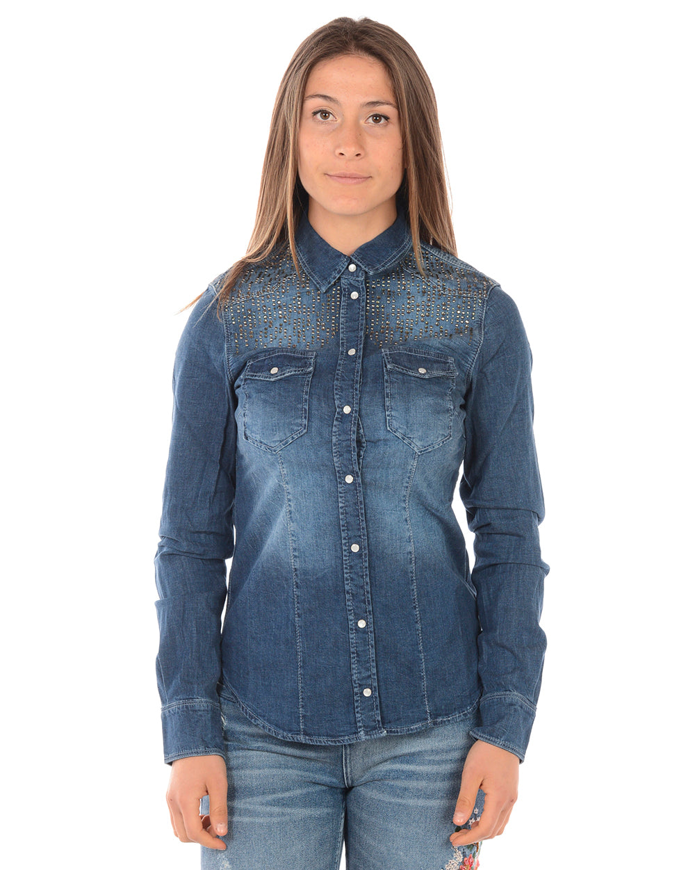 Camicia Denim Liu Jo 42 - Eleganza Senza Tempo - mem39