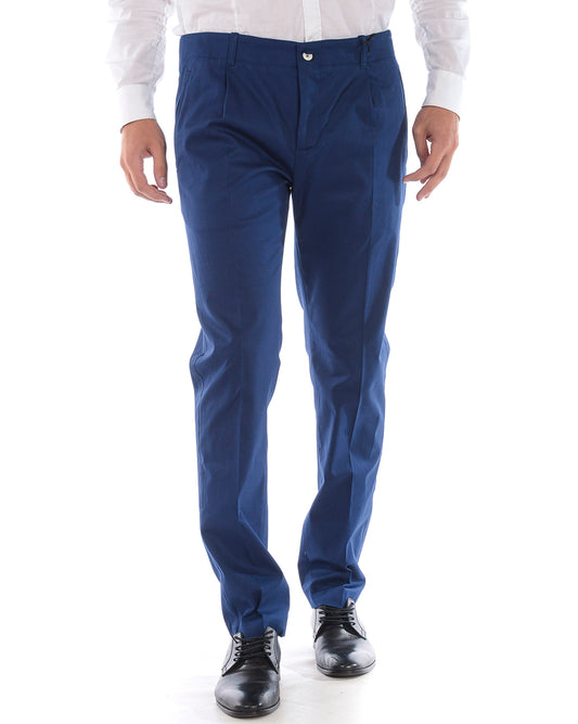 Pantaloni Blu Daniele Alessandrini 50 - mem39