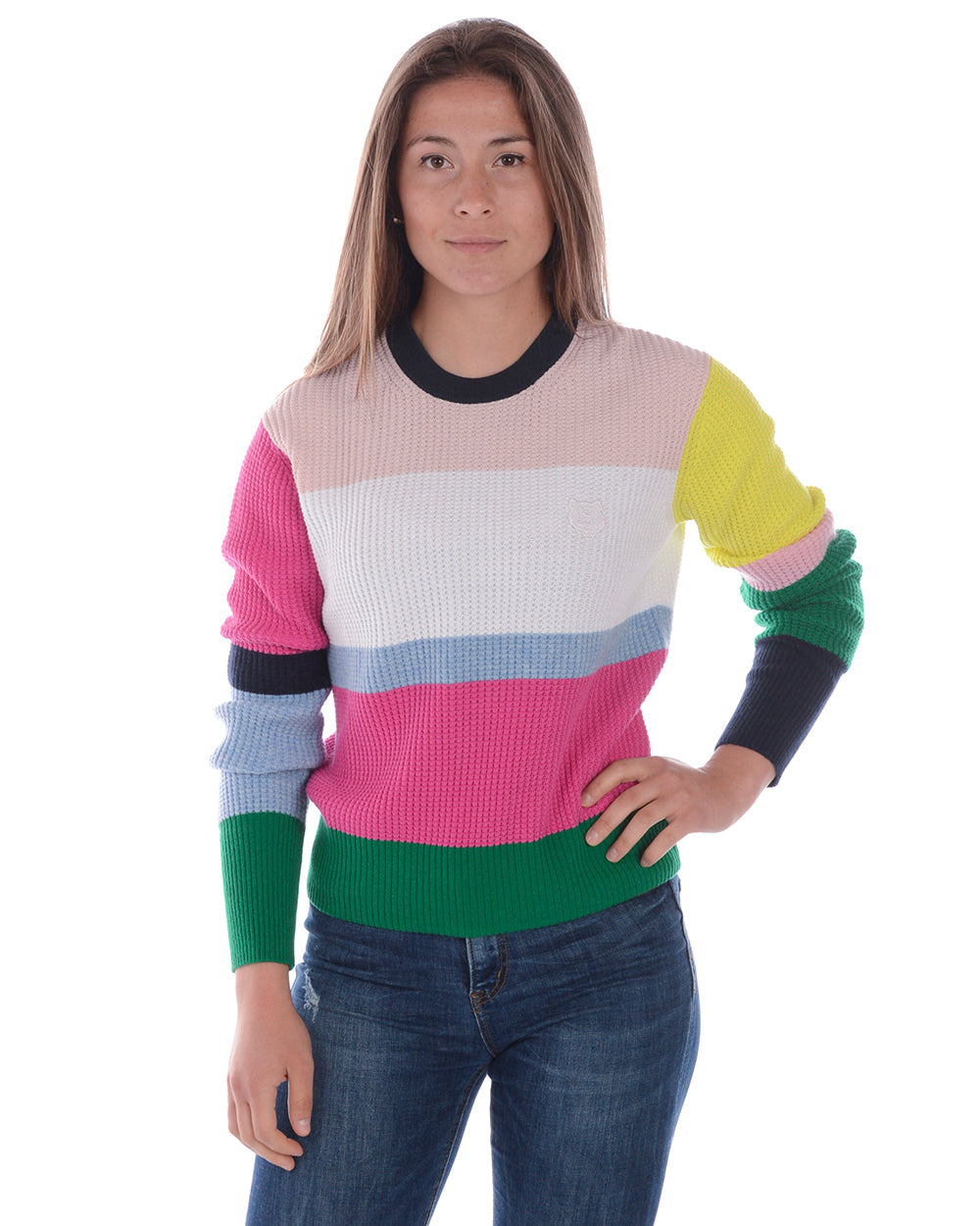 Maglia Kenzo Multicolore in Cotone e Cashmere - mem39