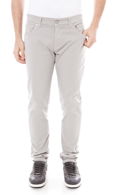 Pantaloni Daniele Alessandrini Beige - Taglia 33 - mem39