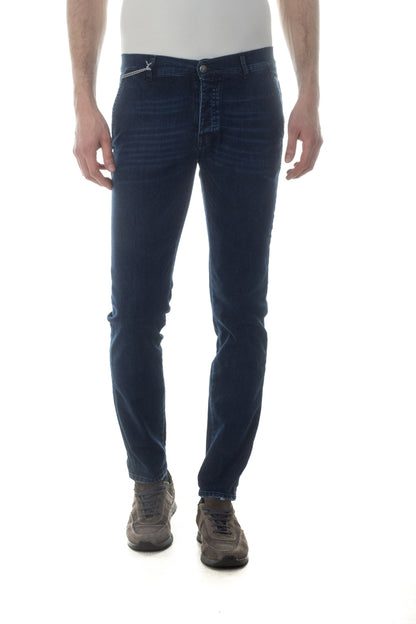 Jeans Daniele Alessandrini 38 in Denim di Cotone ed Elastan - mem39