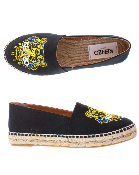 Espadrillas Kenzo Tessuto Nero - Taglia 35 - mem39