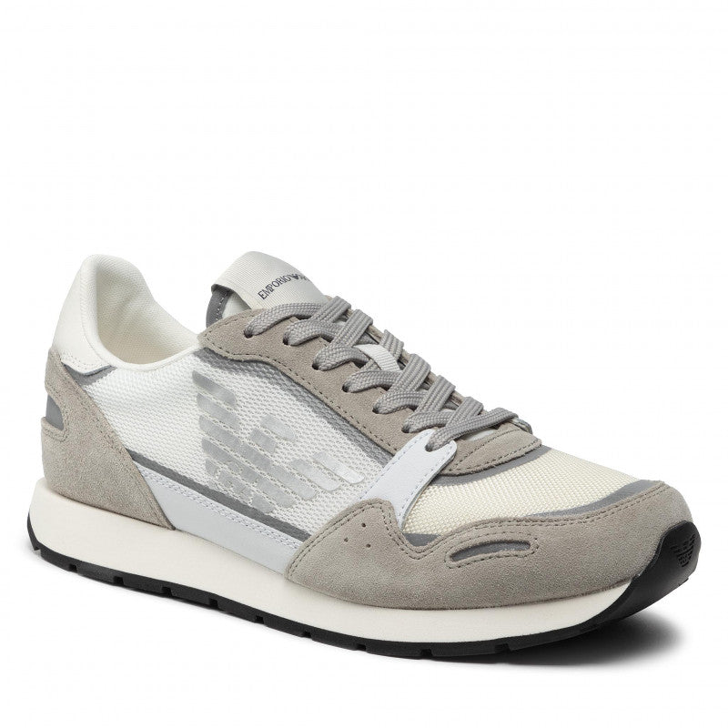 Scarpe Emporio Armani Bianco e Grigio 43,5 - mem39