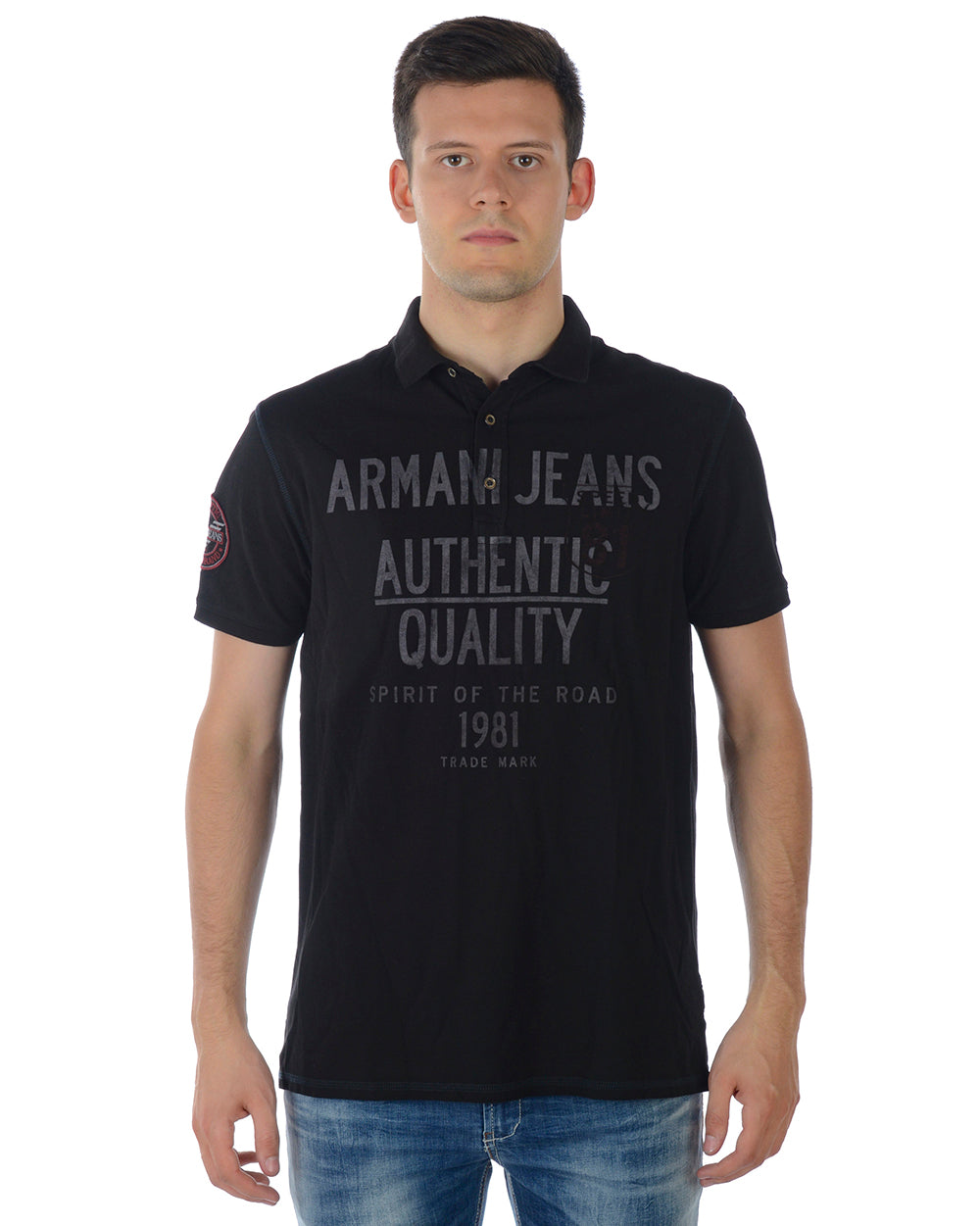 Polo Armani Jeans XL Nero M - mem39