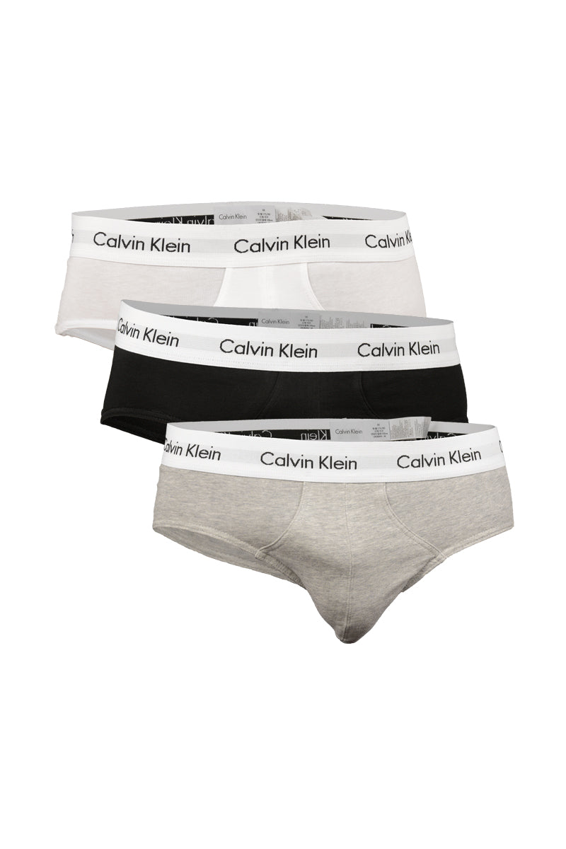 Calvin Klein Set 3 Slip Cotone Stretch - mem39