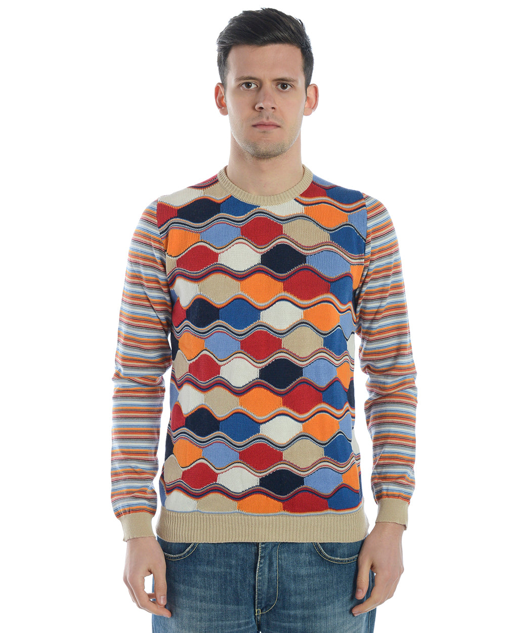 Maglione Beige 48 Daniele Alessandrini - mem39