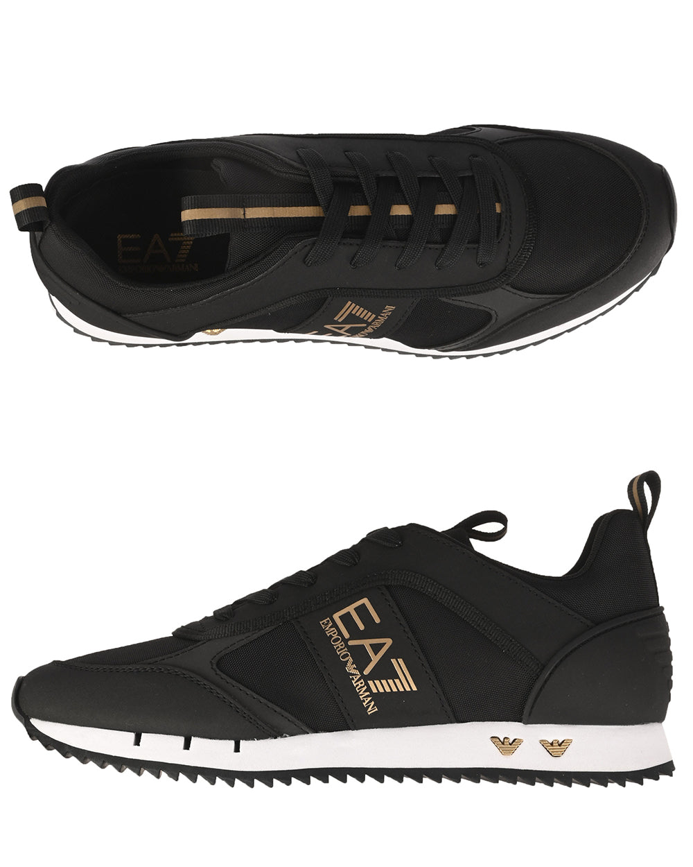 Sneakers Emporio Armani EA7 Poliammide Nere 5,5 - mem39