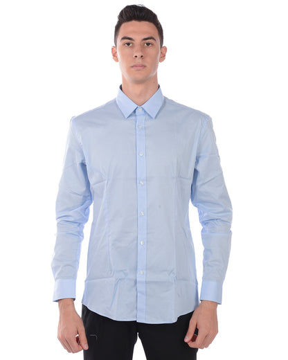 Camicia Daniele Alessandrini Eleganza Azzurra - mem39