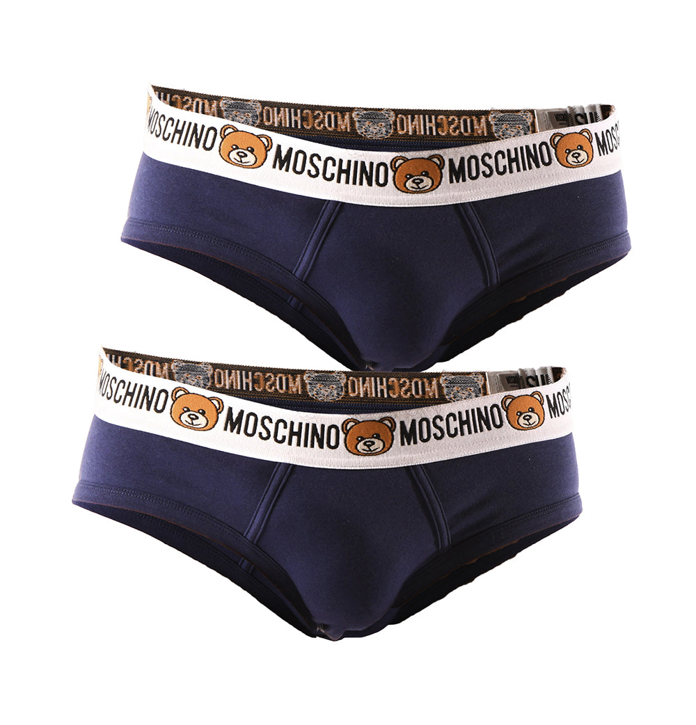 Slip Moschino Underwear Grigi in Cotone Elastan - Taglia M - mem39