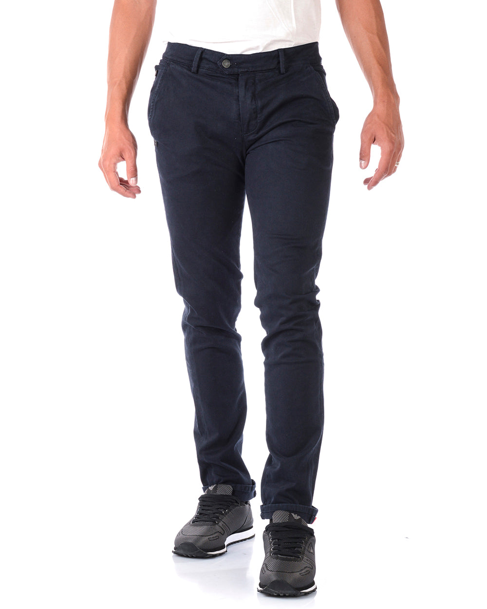 Jeans Blu Elasticizzato Daniele Alessandrini - mem39