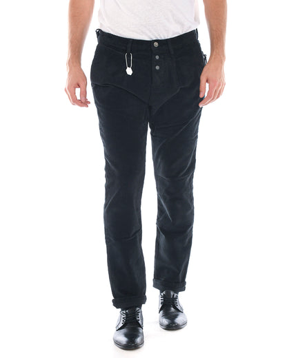 Pantaloni Grigi Cotone ed Elastan Daniele Alessandrini - mem39