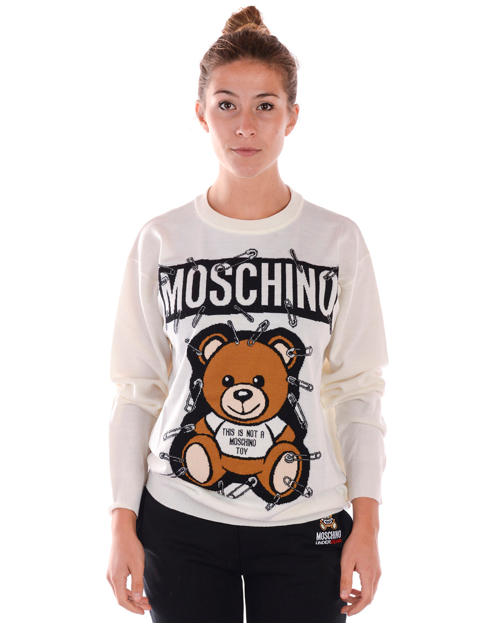 Maglia Moschino Lana Vergine XS Nero - mem39