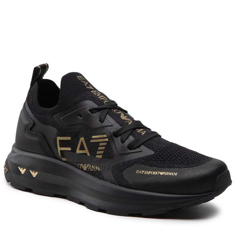 Scarpe da Ginnastica EA7 Nero Oro M by Emporio Armani - mem39