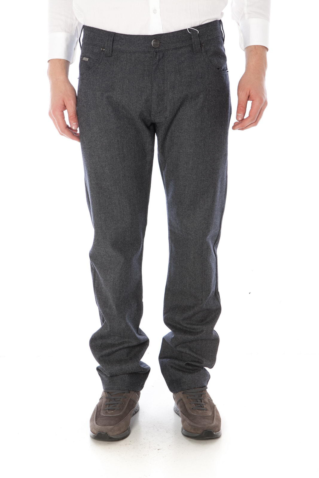 Pantaloni Armani Jeans AJ Grigio Slim Fit - mem39