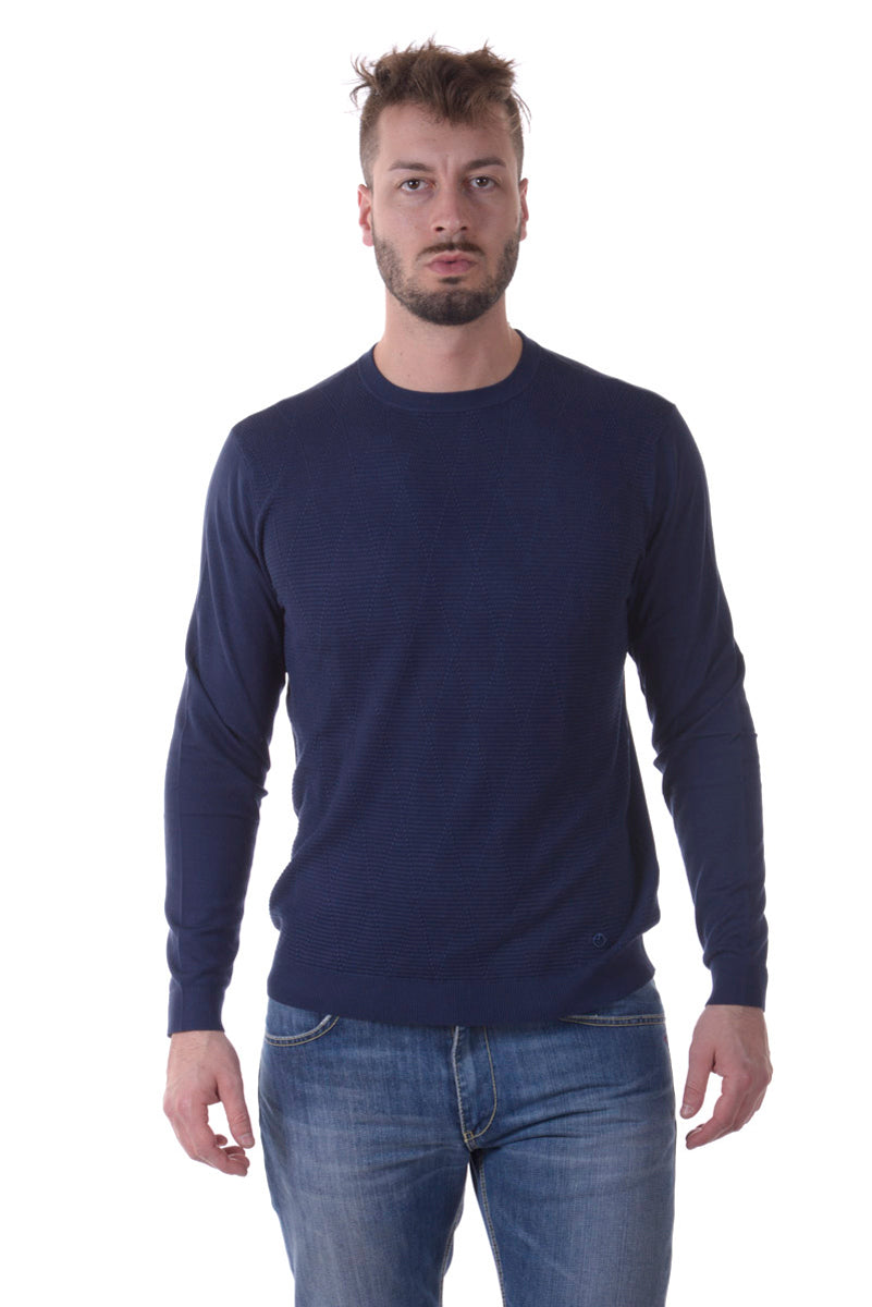 Maglia Armani Collezioni Blu - Eleganza senza tempo 🕶️ - mem39