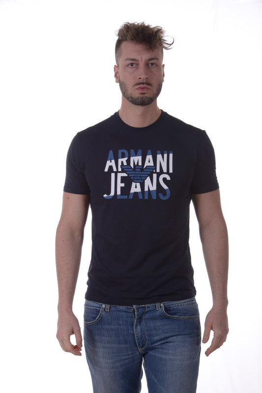 Maglietta Armani Jeans AJ Blu - mem39