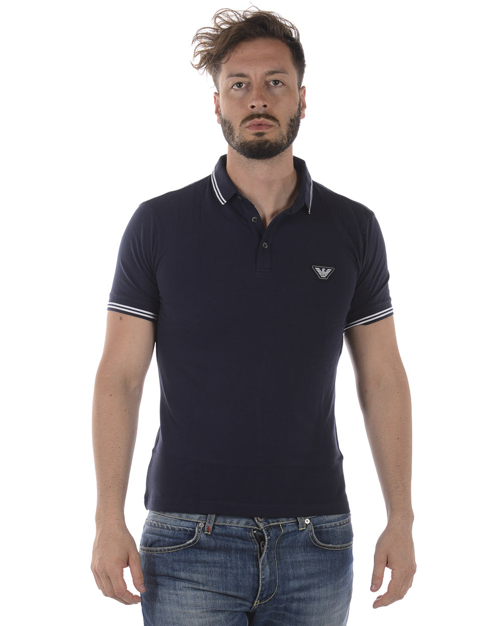 Polo Emporio Armani Blu XL - mem39