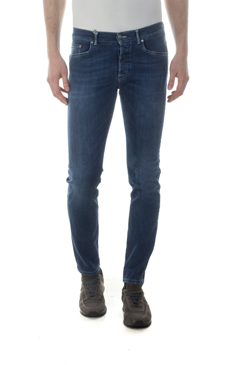 Jeans Daniele Alessandrini 38 in Denim di Cotone ed Elastan - mem39