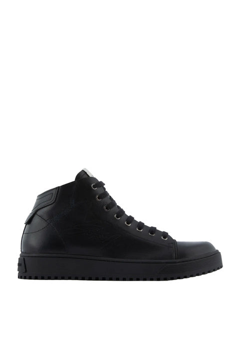 Sneakers Emporio Armani Pelle Nera - Taglia 40 - mem39