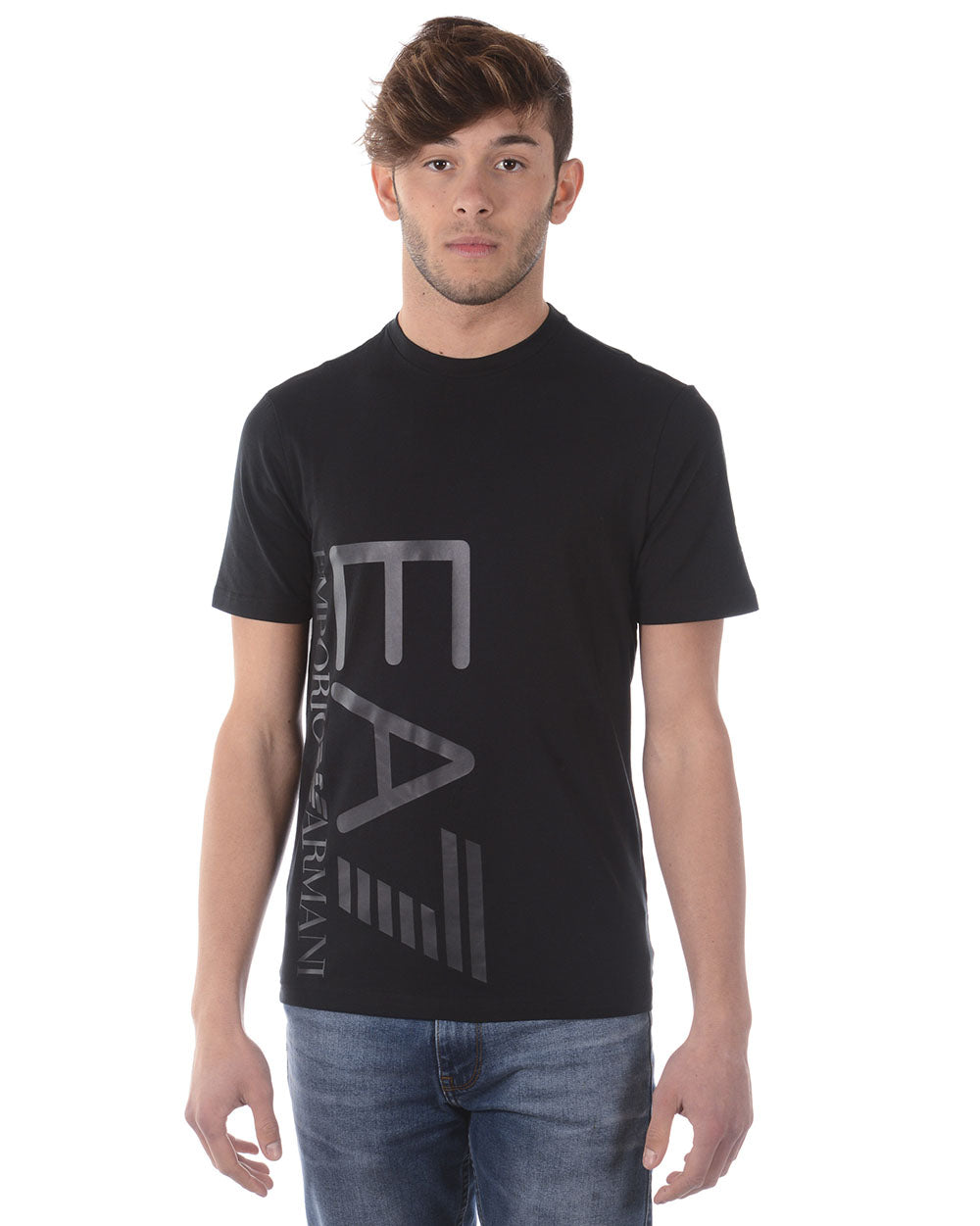 T-shirt Emporio Armani EA7 in Cotone ed Elastan - mem39