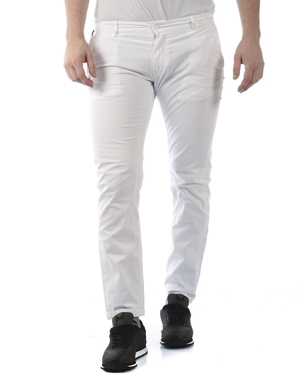 Pantaloni Beige Daniele Alessandrini - Eleganza e Comfort - mem39