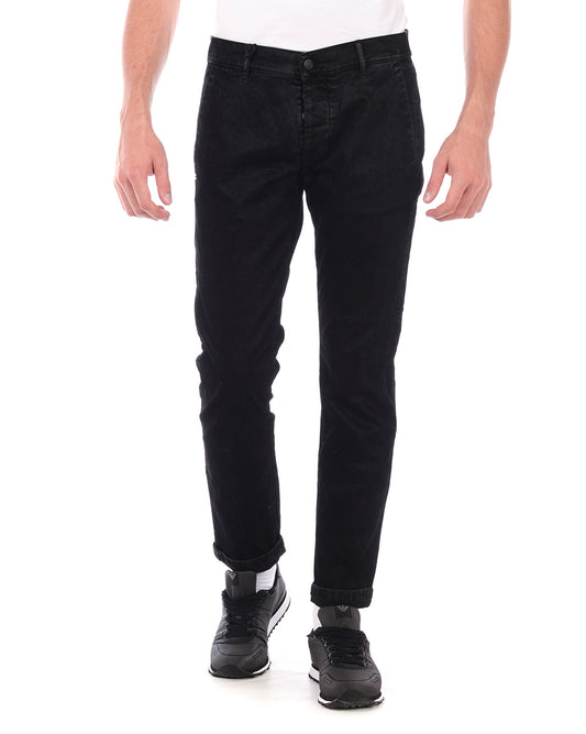 Pantaloni Skinny Nero Daniele Alessandrini - mem39