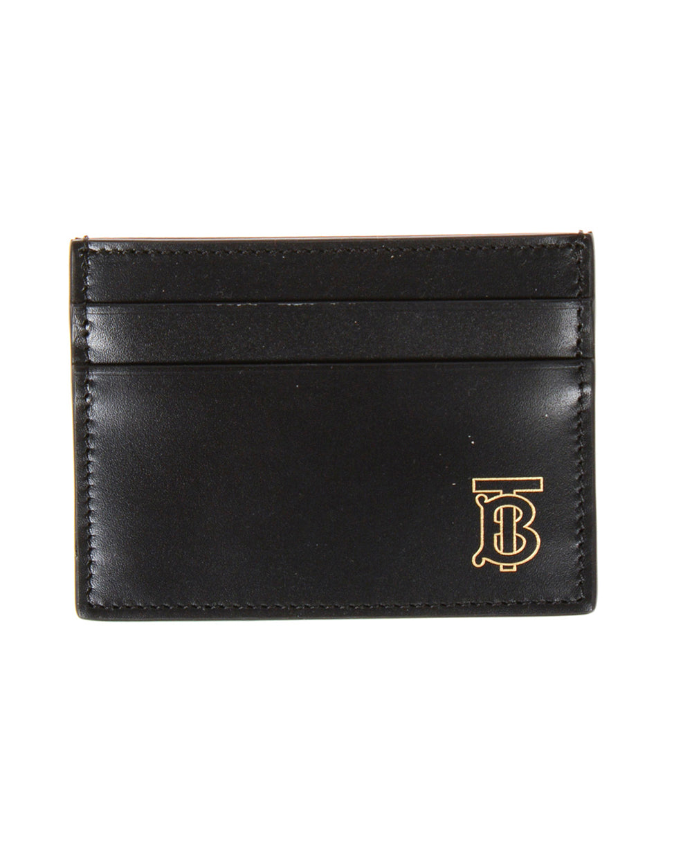 Portacarte Burberry Nero con Logo Stampato - mem39