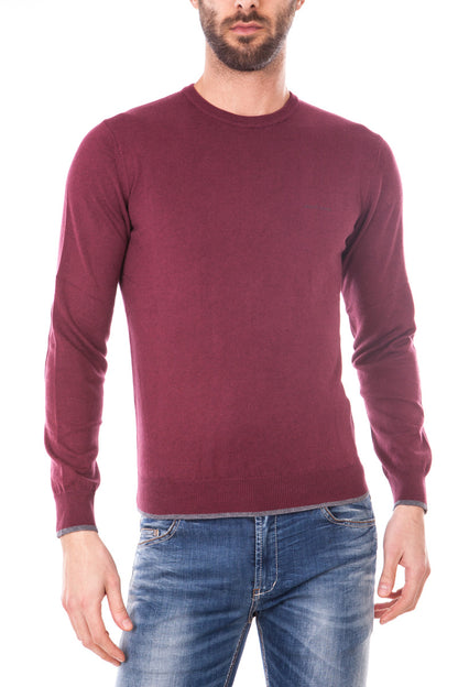 Maglia Armani Jeans AJ Bordeaux Misto Cotone e Lana - mem39