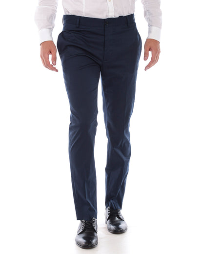 Pantaloni Blu Chiaro Daniele Alessandrini - mem39