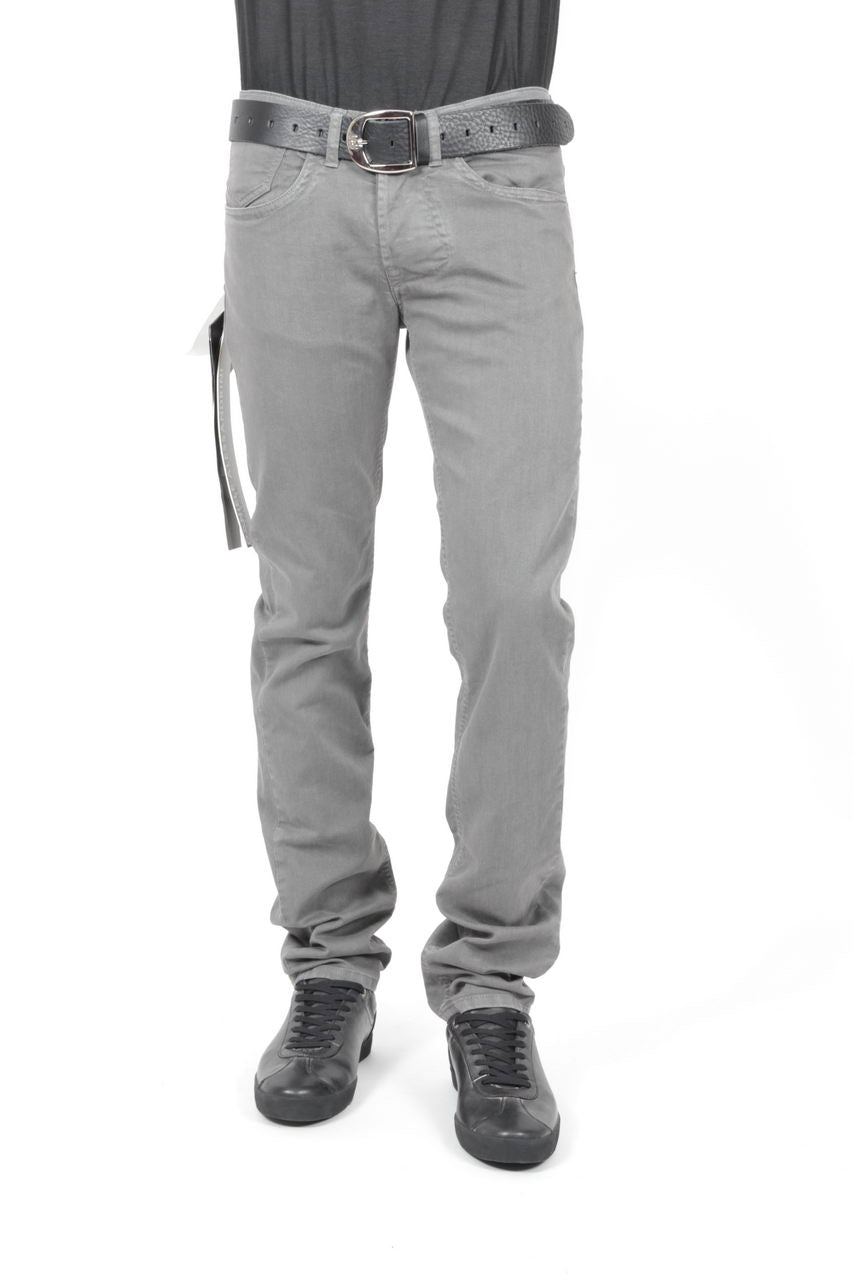 Pantaloni Grigi Stretch Daniele Alessandrini - mem39