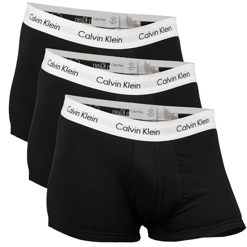 Boxer Calvin Klein Nero Stretch Cotton 3 Pack - mem39