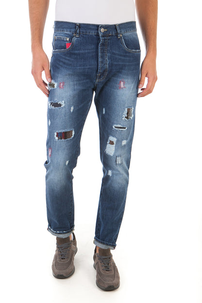 Pantaloni in Denim Daniele Alessandrini - mem39