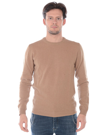 Maglia Beige in Lana e Cachemire Daniele Alessandrini - mem39