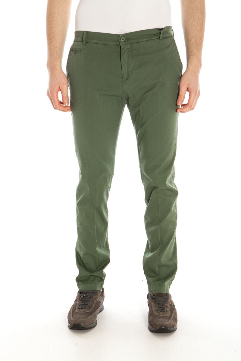 Pantaloni Verde Sofisticato Daniele Alessandrini - mem39