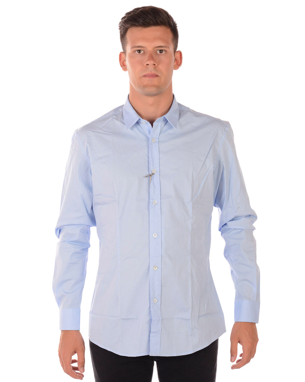 Camicia Blu Daniele Alessandrini - mem39