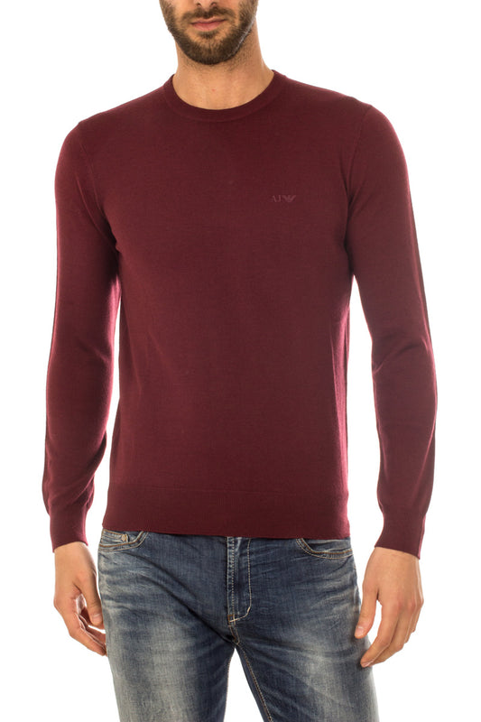 Maglia in Lana Armani Jeans AJ Bordeaux A/I - mem39