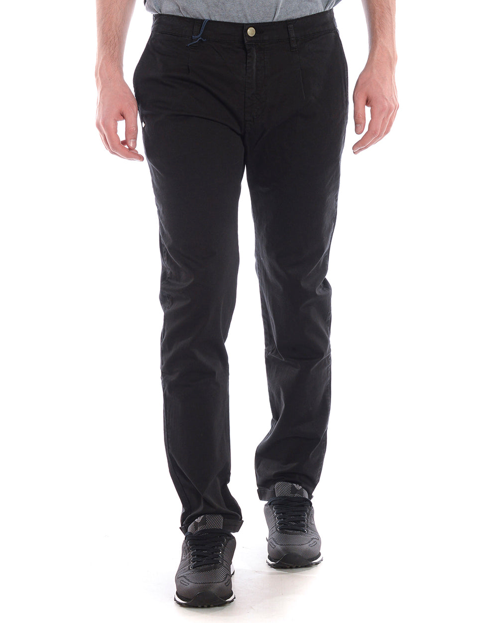 Pantaloni Skinny Nero Daniele Alessandrini - mem39