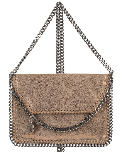 Borsa Stella McCartney Marrone e Argento - mem39