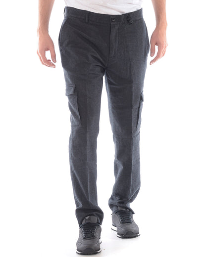 Pantaloni Nero Daniele Alessandrini M - mem39