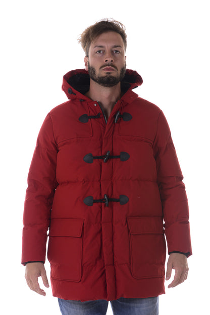 Piumino Armani Jeans AJ S Rosso Scuro A/I con Tecnologia Water Repellent - mem39