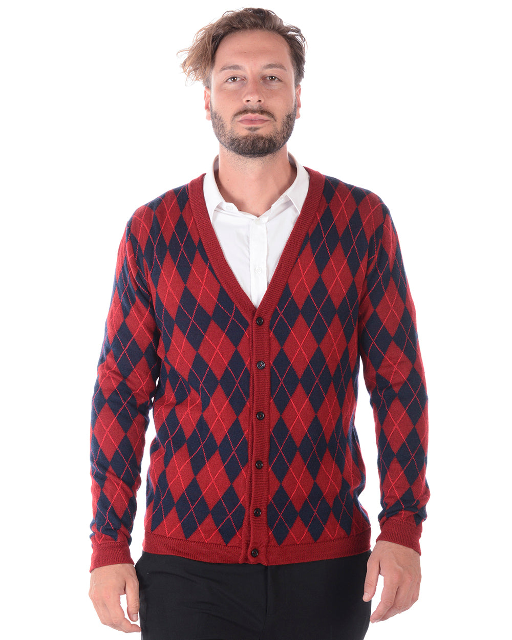 Maglione in Lana e Mohair Distinto Daniele Alessandrini - mem39