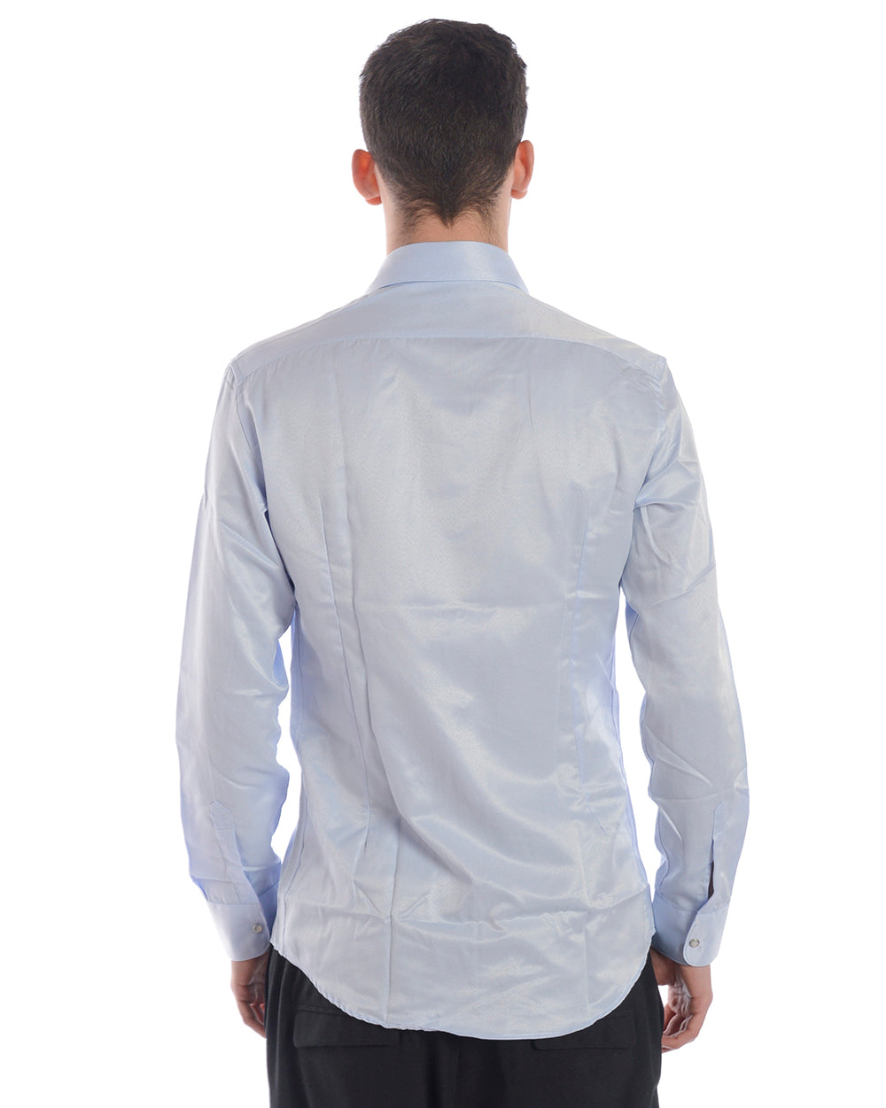 Camicia Celeste Daniele Alessandrini - mem39