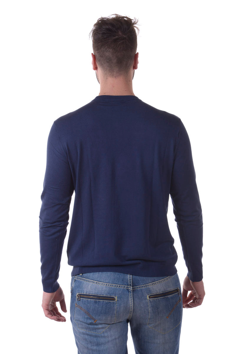 Maglia Armani Collezioni Blu - Eleganza senza tempo 🕶️ - mem39